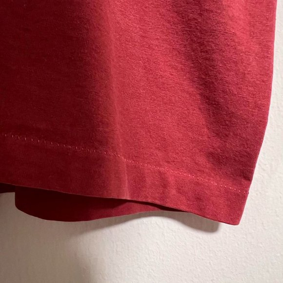 Vintage Feather Print Single Stitch Short Sleeve Tee - Picture 5 of 6